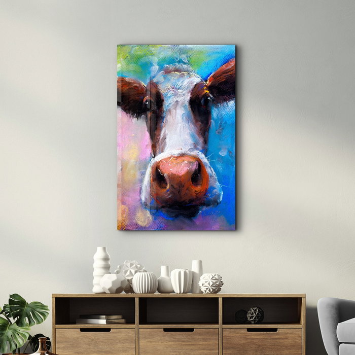 Wallity CAM-2027 Pintura Decorativa de Vidrio Templado Multicolor 46 x 72 cm Wallity CAM-2027 Pintura Decorativa de Vidrio Templado Multicolor 46 x 72 cm